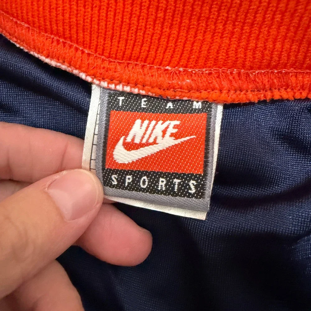Vintage Nike Syracuse Jersey XL #5 USA Made McNabb Blue Orange
